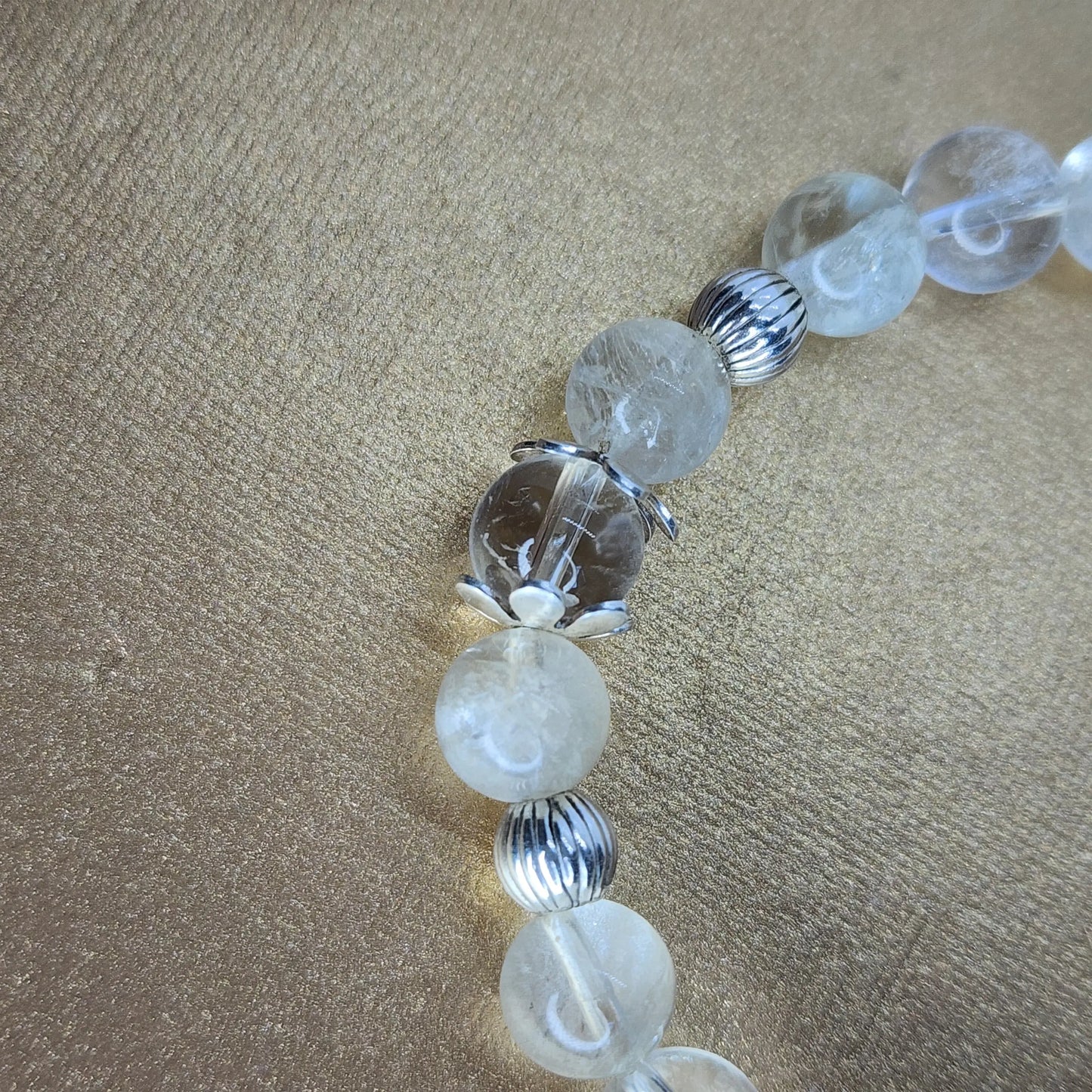 Bracelet Abondance - Citrine - Cristal & Argent Fée de Laurier