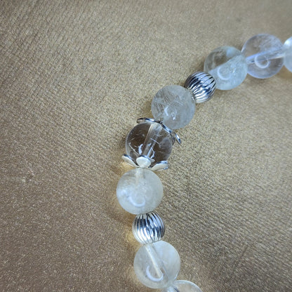 Bracelet Abondance - Citrine - Cristal & Argent Fée de Laurier