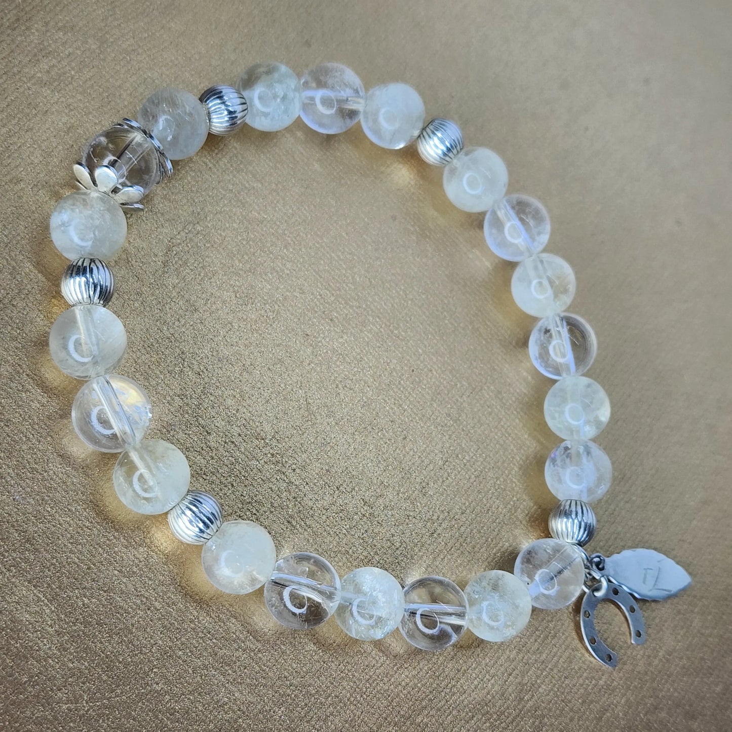 Bracelet Abondance - Citrine - Cristal & Argent Fée de Laurier