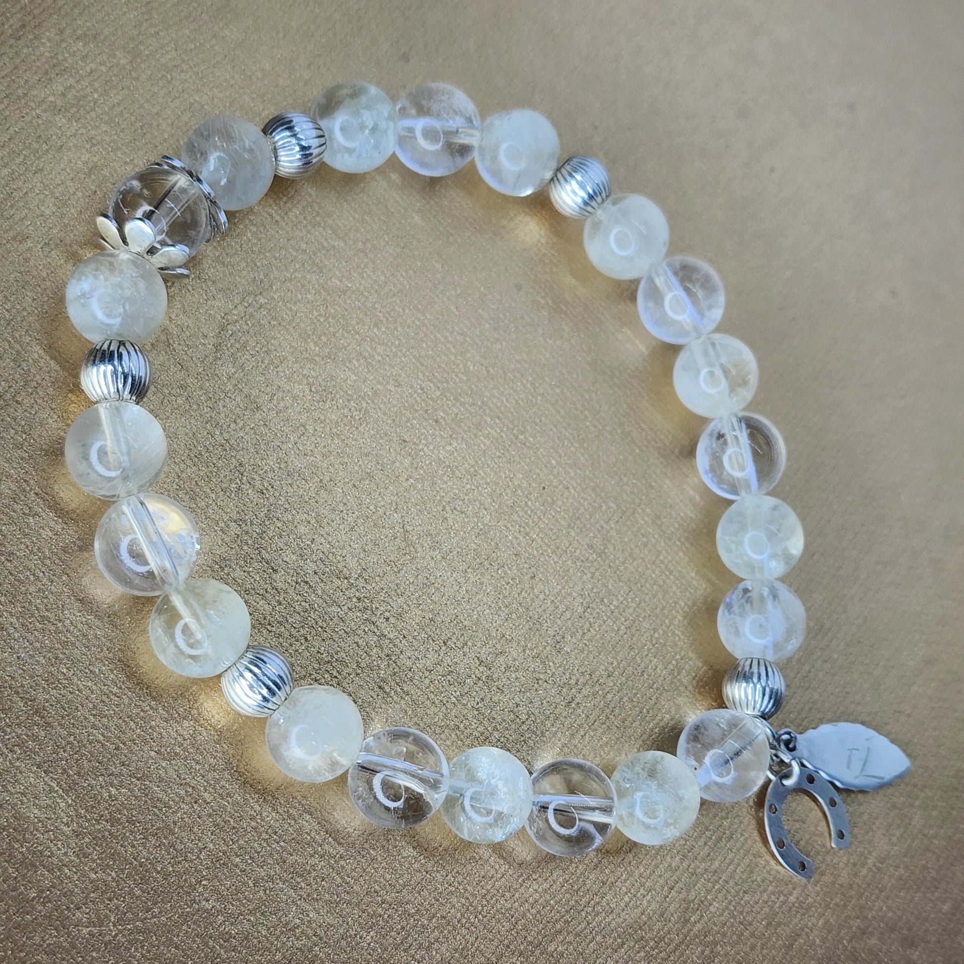 Bracelet Abondance - Citrine - Cristal & Argent Fée de Laurier