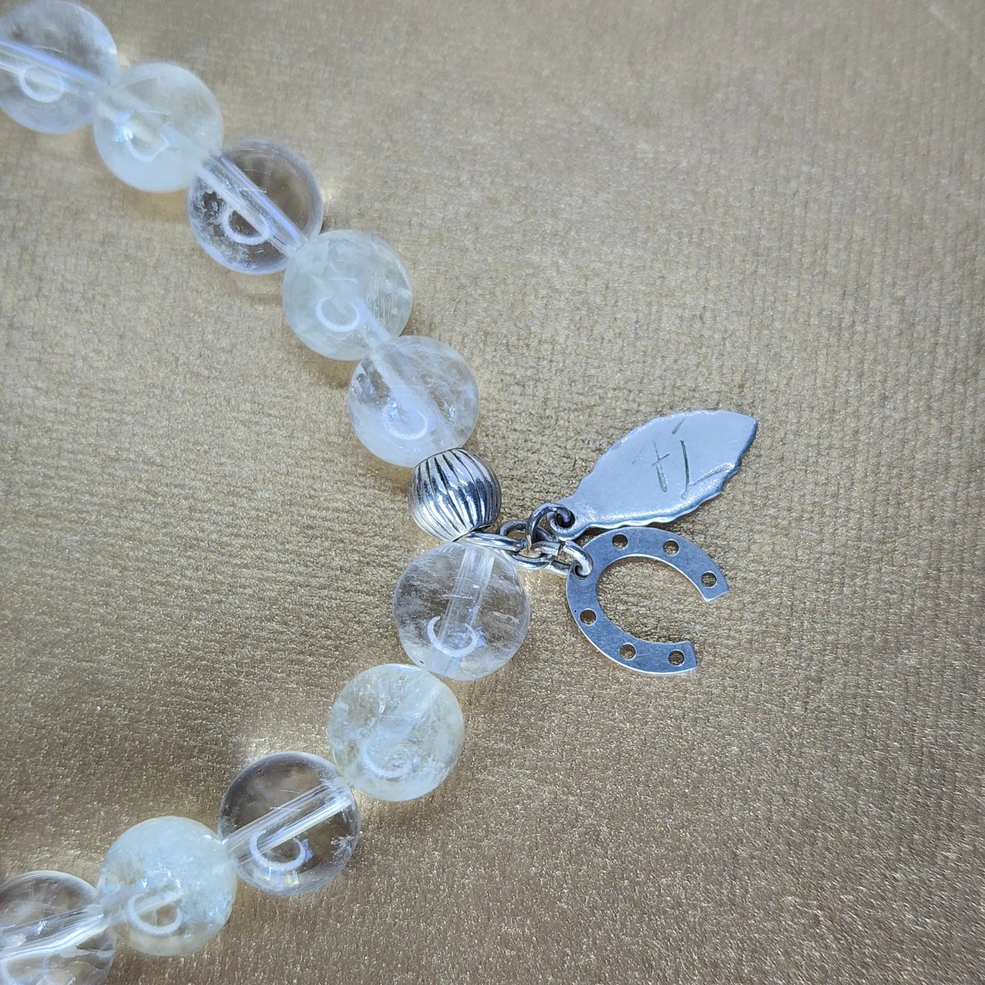 Bracelet Abondance - Citrine - Cristal & Argent Fée de Laurier