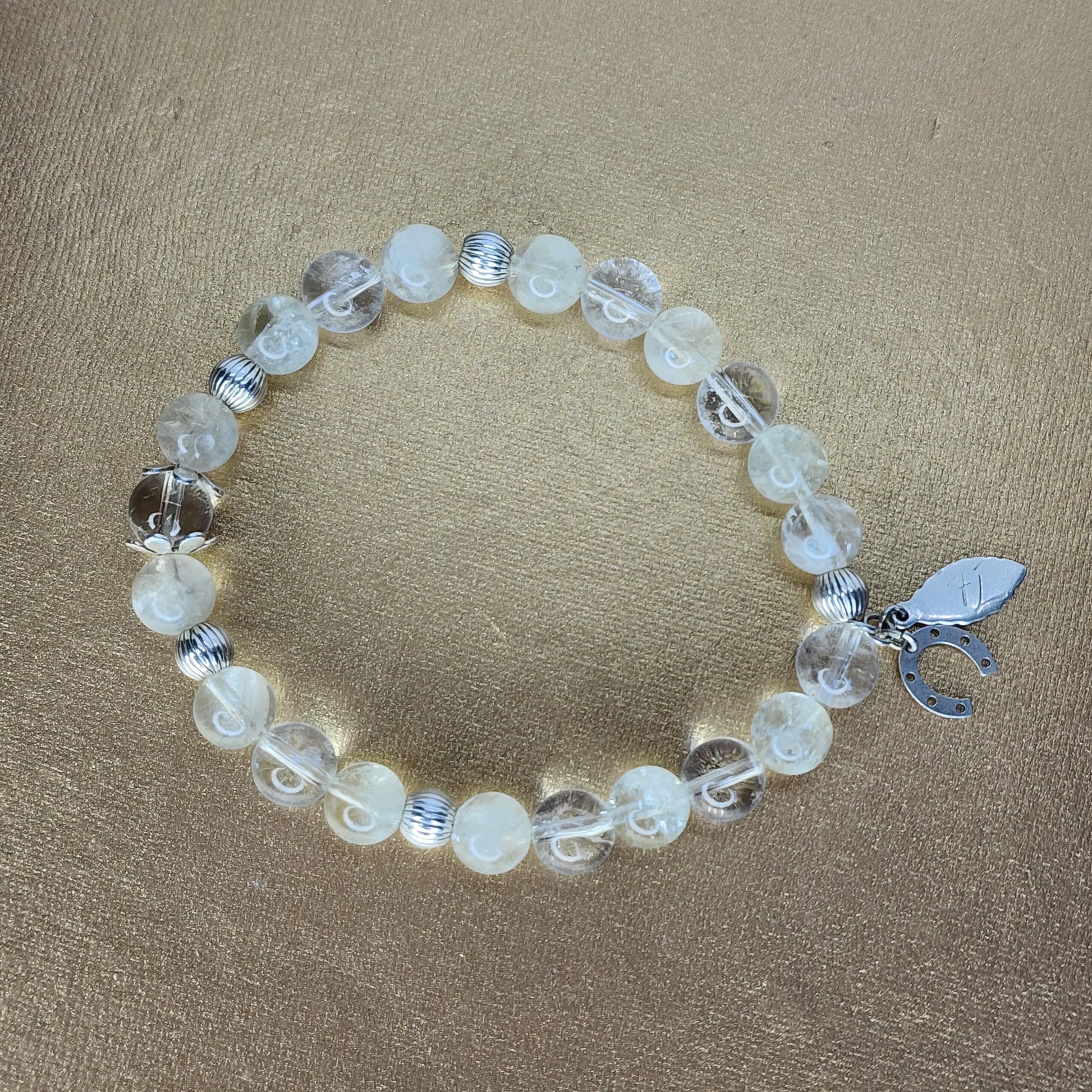 Bracelet Abondance - Citrine - Cristal & Argent Fée de Laurier